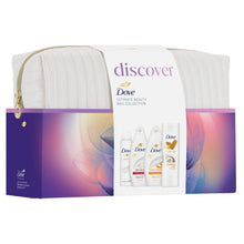 Load image into Gallery viewer, Dove Discover Deodorant, Lotion &amp; Bodywash 4Pcs Gift Set for Her with Beauty Bag