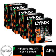 Load image into Gallery viewer, LYNX All Stars Trio Gift Set 3 piece, Choose Your Pack Size 1,2,3 or 4