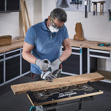 Load image into Gallery viewer, wolfcraft Ball Rasp for Angle Grinder, Hollows &amp; Contours in Wood, Ø 31.5 mm