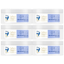 Load image into Gallery viewer, Dove 48H Nourishing Care One Cream for Face, Hands &amp; Body for Dry Skin 250ml,6pk