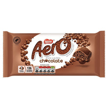 Load image into Gallery viewer, Nestle Sharing Bars, Aero Milk Chocolate 15x90g (2 Pack)