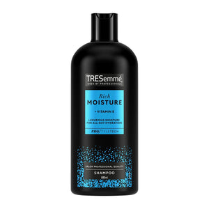 Tresemme Shampoo Rich Moisture with Vitamin E for All-Day Hydration, 6 x 680 ml