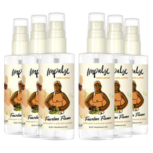 Load image into Gallery viewer, Impulse Body Mist Fearless Flame with Bergamot &amp; Orange Blossom Scent 100ml, 6pk
