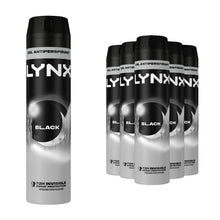 Load image into Gallery viewer, Lynx XXL Black 72H Sweat Protection Anti-Perspirant Deodorant, 6x250ml