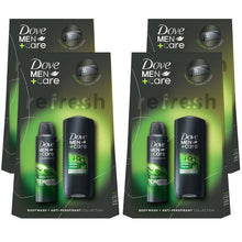 Load image into Gallery viewer, Dove Men+Care Refresh Extra Fresh 2 Pieces Gift Set for Him with Sports Towel