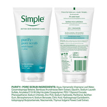 Load image into Gallery viewer, Simple Face Wash-Moisturising, Refreshing, Clear Pore Scrub or Glow 150ml, 2Pack