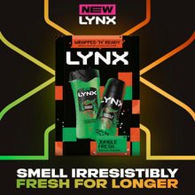 Load image into Gallery viewer, LYNX Jungle Fresh Duo Gift Set 2 piece, Choose Your Pack Size 1,2,3 or 4