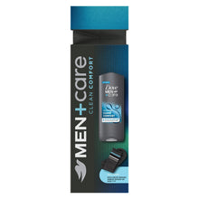 Load image into Gallery viewer, Dove Men+Care Clean Comfort Hydrating Bodywash Gift Set for Him with Ankle Socks