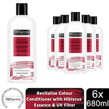 Load image into Gallery viewer, Tresemme Conditioner Revitalise Colour w/ Hibiscus Essence &amp; UV Filter, 6x 680ml