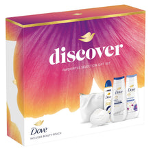 Load image into Gallery viewer, Dove Discover Selection+Beauty Gift Set Nourishing Bodywash, APA &amp; Shea Soap