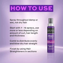 Load image into Gallery viewer, John Frieda Frizz Ease Haircare Range 3Day Straightening Spray &amp; All-In-1 Serum