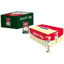 Load image into Gallery viewer, Nestle Chocolate Bar, KitKat Vegan 24x41.5g &amp; Milkybar White Chocolate 54x25g