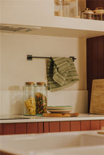 Load image into Gallery viewer, COSMIC Towel rail Light grey Adhesive Measures 4.5 x 7 x 45 cm