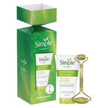 Load image into Gallery viewer, Simple Gift Set Moisturising Treats Skincare Face Wash 150ml Gentle Care Set