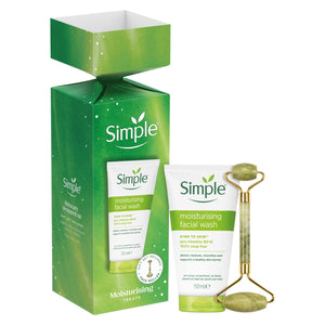 Simple Gift Set Moisturising Treats Skincare Face Wash 150ml Gentle Care Set