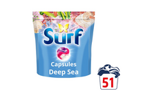 Load image into Gallery viewer, Surf 3 in 1 Laundry Washing Detergent Capsules Deep Sea, 306 Washes