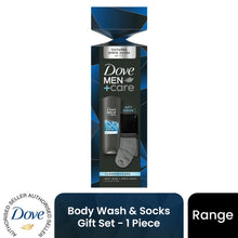 Load image into Gallery viewer, Dove Men+Care Cleanse+Care Wash &amp; Socks Gift Set 1 piece, Choose pack 1,2,3 or 4