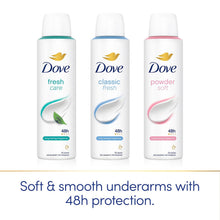 Load image into Gallery viewer, Dove Fresh Anti-Perspirant with 48H Sweat Protection Deo for Women 200ml, 6 Pack