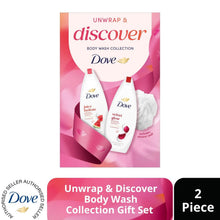 Load image into Gallery viewer, DOVE Unwrap &amp; Discover Body Wash Gift Set 2 piece, Choose your pack 1,2,3 or 4