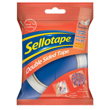 Load image into Gallery viewer, Sellotape Double Sided Tape for Everyday Use with Easy Peel 12mmx33m, 4pk