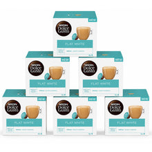 Load image into Gallery viewer, Nescafe Dolce Gusto Coffee Pods Caps Box of 16 Flat White