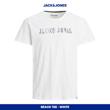 Load image into Gallery viewer, Jack &amp; Jones Jorbeachs Tshirt Crew Neck Onl - White - Size S