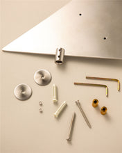 Load image into Gallery viewer, COSMIC Corner Shelf Black Installation with Screws Measures 32 x 17 x 3 cm