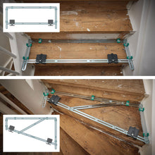 Load image into Gallery viewer, wolfcraft Stair Gauge for Measuring Steps &amp; Precise Gauging Set of 39 Pcs