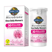 Load image into Gallery viewer, Garden of Life Microbiome Once Daily Women’s Probiotic 30 Vegan Food Supplement