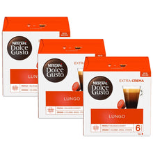 Load image into Gallery viewer, Nescafe Dolce Gusto Coffee Pods Caps Box of 16 Cafe Lungo