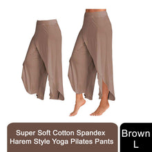 Load image into Gallery viewer, Super Soft Cotton Spandex Harem Style Yoga Pilates Pants, Choose Your Type