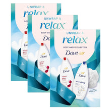 Load image into Gallery viewer, DOVE Relax Body Wash Collection Gift Set 2 piece, Choose your pack 1,2,3 or 4
