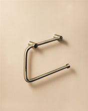 Load image into Gallery viewer, COSMIC Towel Ring Light grey Matte Measures 20.5 x 3 x 13 cm