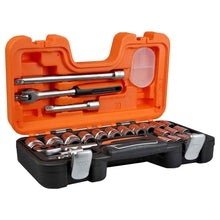 Load image into Gallery viewer, BAHCO S240 SOCKET SET 24PC 1/2IN DR