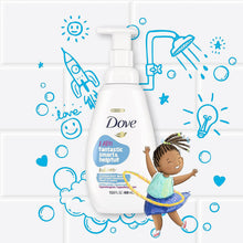 Load image into Gallery viewer, Dove Kids Care Hypoallergenic Skin Care Foaming Body Wash Cotton Candy, 2x400ml