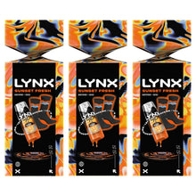 Load image into Gallery viewer, Lynx Sunset Fresh Gift Set with Body Spray &amp; Socks Cracker - Citrus Clean Scent