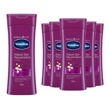 Load image into Gallery viewer, Vaseline Body Lotion Mature Skin Rejuvenation Intensive Care 400ml, 6 Pack