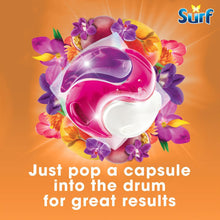 Load image into Gallery viewer, Surf 3 in 1 Laundry Washing Detergent Capsules Passion Bloom, 26 Washes, Pack of 3