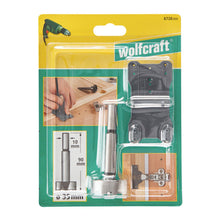 Load image into Gallery viewer, wolfcraft Forstner Drill Bit Set for Marking &amp; Drilling Hinge Holes, 2 Pcs