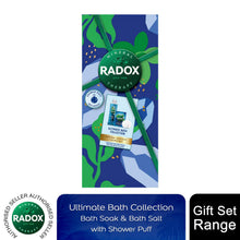 Load image into Gallery viewer, Radox Ultimate Bath Collection 2 Pieces Gift Set for Her with Shower Puff