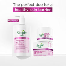 Load image into Gallery viewer, 3x Simple Facial Cleanser Purify, Repair, Hydrate, Age Resist, Smooth+ Gel,240ml