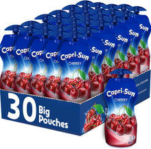 Load image into Gallery viewer, Capri Sun Cherry Juice with Vitamins &amp; Antioxidants - No Preservatives, 30x330ml