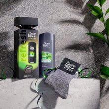 Load image into Gallery viewer, Dove Men+Care Refresh Extra Fresh Bodywash Gift Set for Him with Ankle Socks