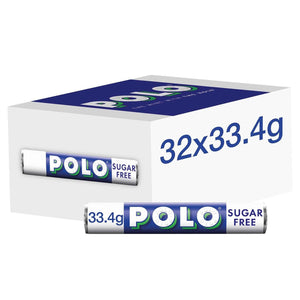 Nestle Chocolate Tubes, Polo Sugar Free Mint 32x33.4g (2 Pack)