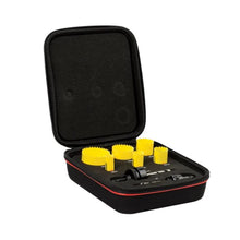 Load image into Gallery viewer, KFC06021 Fast Cut Bi-Metal Electrician's Holesaw Kit, 8 Piece