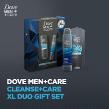 Load image into Gallery viewer, Dove Men+Care Cleanse+Care XL Duo Gift Set 2 piece, Choose your pack 1,2,3 or 4