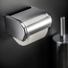Load image into Gallery viewer, COSMIC Toilet Roll Holder Grey 14.5x11.5x8 cm | Screw Mount