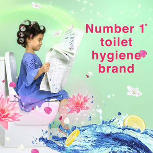 Bloo Toilet Rim Blocks Colour Active+ Bleach for Long-Lasting Freshness, 6 Pack