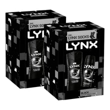 Load image into Gallery viewer, Lynx Black Duo &amp; Socks Gift Set 2 piece, Choose your pack 1,2,3 or 4