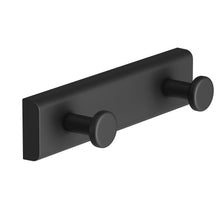 Load image into Gallery viewer, COSMIC Hook Black Matte Dual: Adhesive or Screws Measures 14 x 3.6 x 3.2 cm